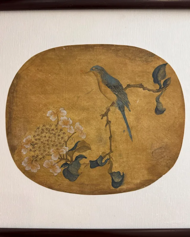Song-Style Grapes and Dragonfly