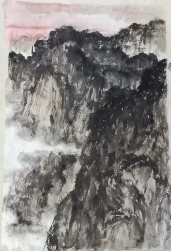 Morning Mountain and Cloud Mist